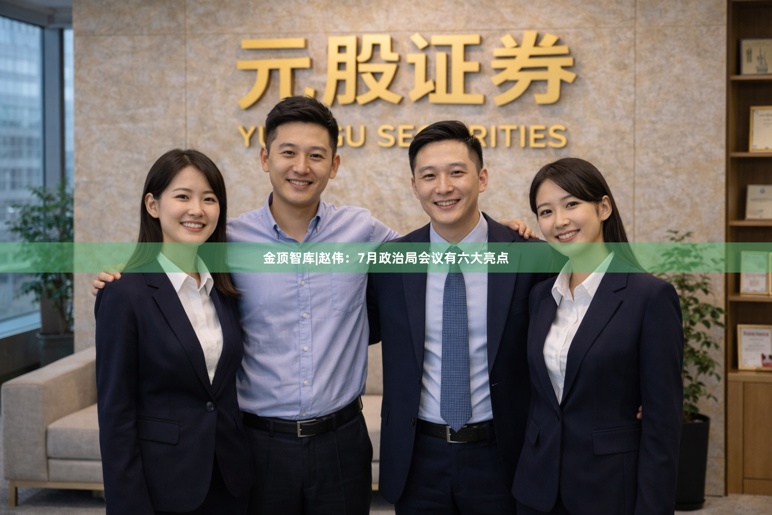 金顶智库|赵伟：7月政治局会议有六大亮点